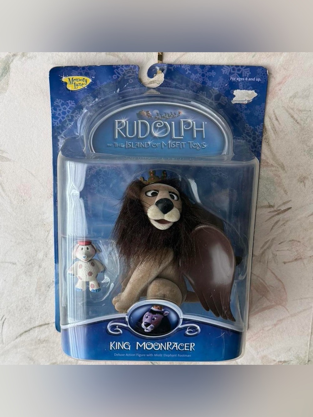 Vintage Memory Lane Rudolph and The Island of Misfit Toys King MoonRacer Figure